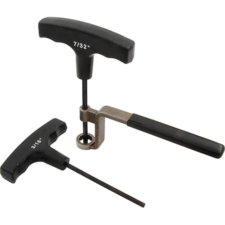 Allstar Performance 0.56 in. Valve Lash Wrench with 0.19 in. & 0.22 in. Allen ALL96402